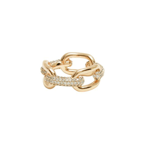 ダニエルウェリントン DANIEL WELLINGTON Crystal Link Ring 66 G リング DW00400604 レディース メンズ ゴールド リング